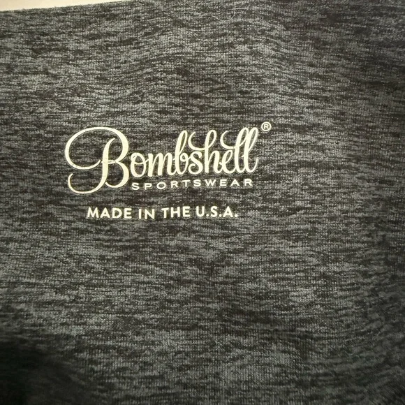 Bombshell Thrive Leggings with Pockets High Waist Gray XS - Picture 9 of 12